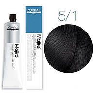 Краска для волос 5.1 Светлый шатен пепельный Majirel Cool Inforced L'Oreal, 50 мл