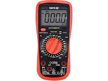 Цифровий багатофункціональний вимірювач TRUE RMS YATO YT-73083