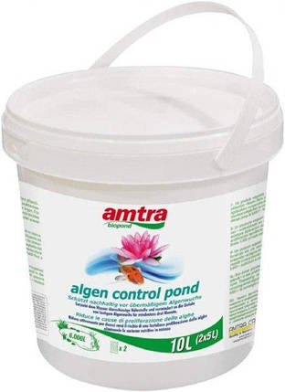 Засіб від росту водоростей у ставках Croci Amtra Biopond Algen Control 10 л, фото 1