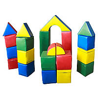 М'який ігровий модульний конструктор Блок-5 (21 елемент)