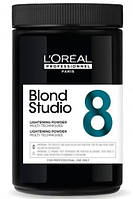 Осветляющая пудра до 8 уровней Loreal Blond Studio Multi Techniques, 500 г