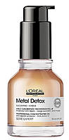 Масло для уменьшения ломкости волос и нежелательного изменения цвета L'Oreal Serie Expert Metal Detox Oil, 50