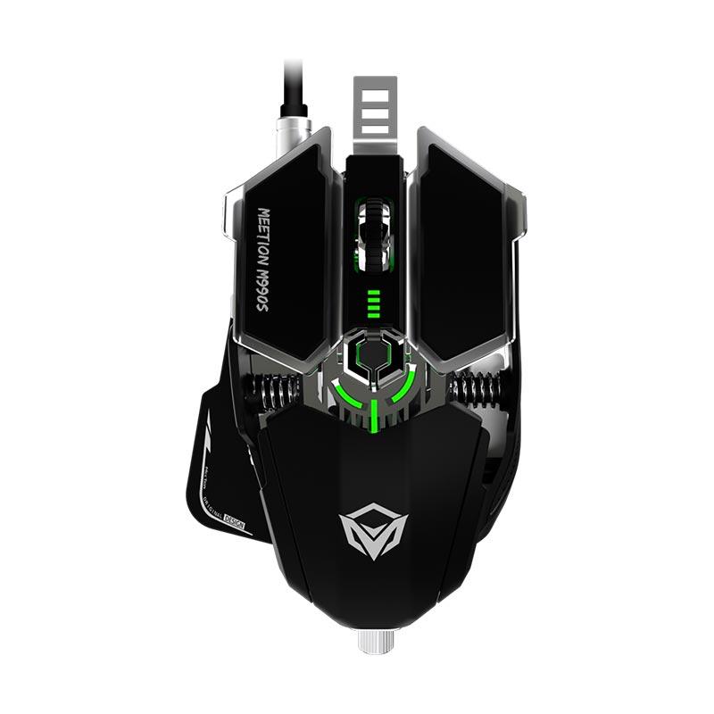 Миша MEETION Backlit Gaming mechanical Mouse RGB MT-M990S