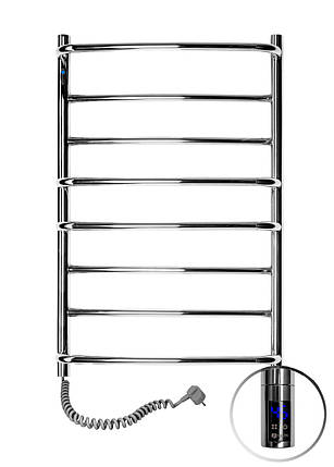 Рушникосушка Омега 530х800 Sensor ліва з таймером, фото 1