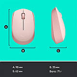 Миша бездротова Logitech M171 Rose (910-006865), фото 8