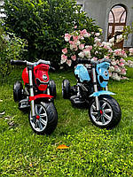 Детские электромотоциклы на аккумуляторе c музыкальными и световыми эффектами, трехколесный, электромотоцикл