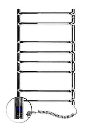 Рушникосушка Симфонія 480х800 Sensor права з таймером, фото 1