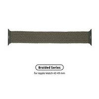 Ремешок Armorstandart Braided Solo Loop для Apple Watch 42mm/44mm/45mm/49mm Inverness Green Size 6 (148 mm)