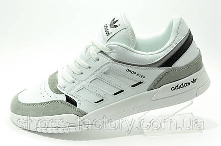 Кросівки білі Adidas Originals Drop Step чоловічі (Адидас), фото 1