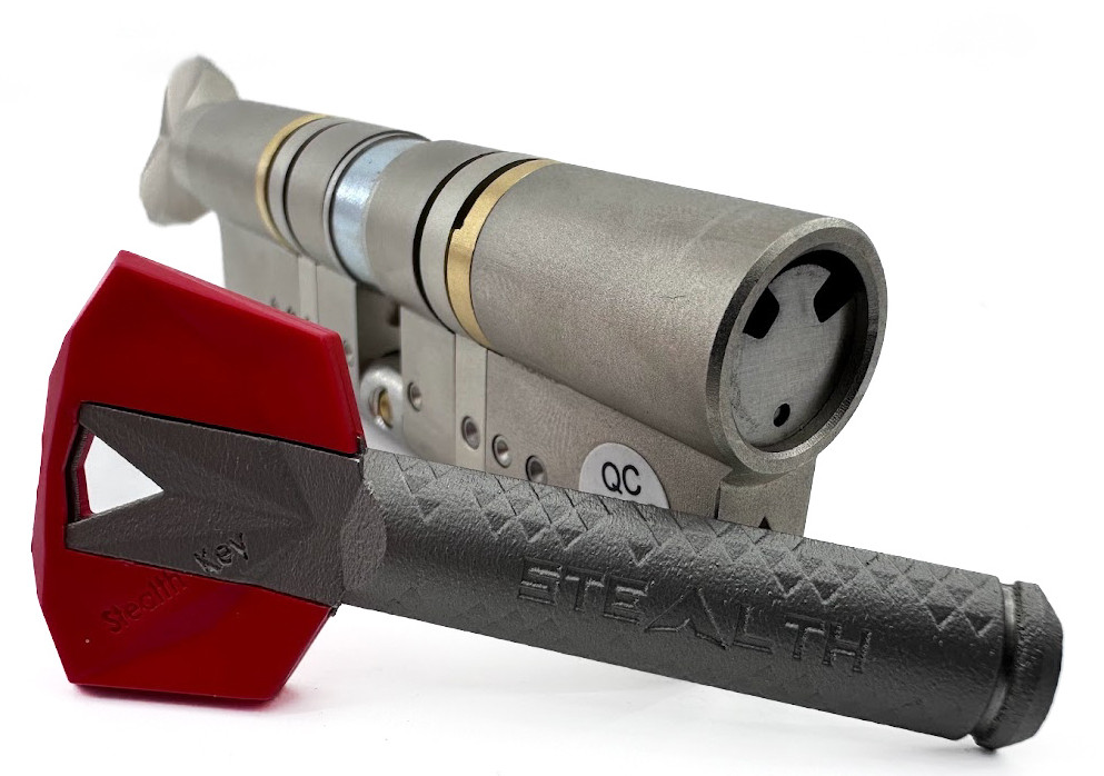 Циліндр Urban Alps Stealth Key ключ/тумблер (Швейцарія)