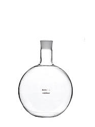 Колба плоскодонна 10000 мл зі шліфом 60/46, Boro 3.3