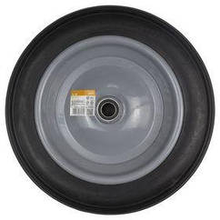 Колесо для тачки безкамерне гумове 13" (3.00-8) 325×65 мм вісь Ø 20 мм довжина 90 мм FLORA (5058574)