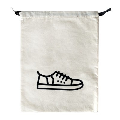 Мішечок бавовняний ORGANIZE для взуття 30х40 см Shoes (світлий)