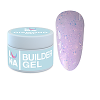 Моделирующий гель LUNA moon Builder Gel Diamond 8, 15 мл