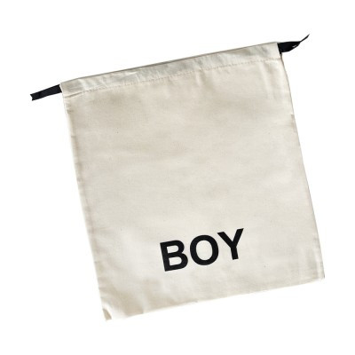 Мішечок бавовняний для речей 30*35 см Boy (світлий)