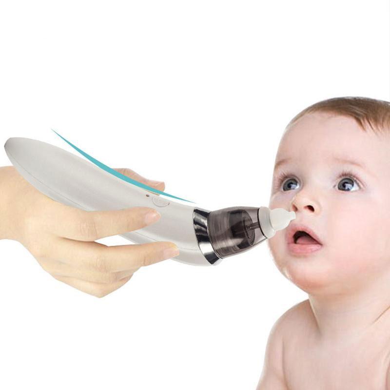 Назальный аспиратор электронный "Infant electric nasal absorber" Белый, аспиратор для детей/новорожденных (NS) - фото 6 - id-p1927344378