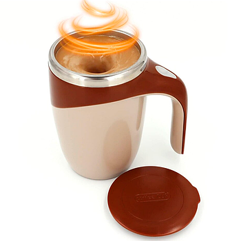 Автоматичний кухоль-мішал 380 мл, на батарейках/Чашка для перемішування