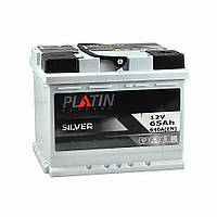 Автомобильный аккумулятор PLATIN Silver 65Аh 640 R+ (правый +) MF