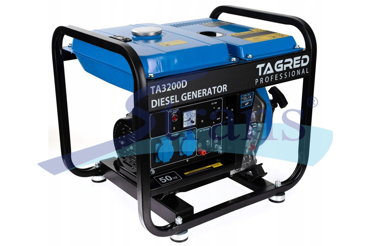Генератор дизельний Tagred TA3200D однофазний