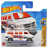 Базова машинка Hot Wheels DODGE VAN WHITE