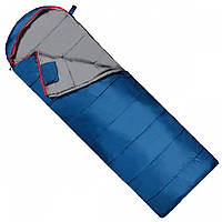 Спальный мешок (спальник) одеяло SportVida SV-CC0071 -3 ...+ 21°C L Blue/Grey .