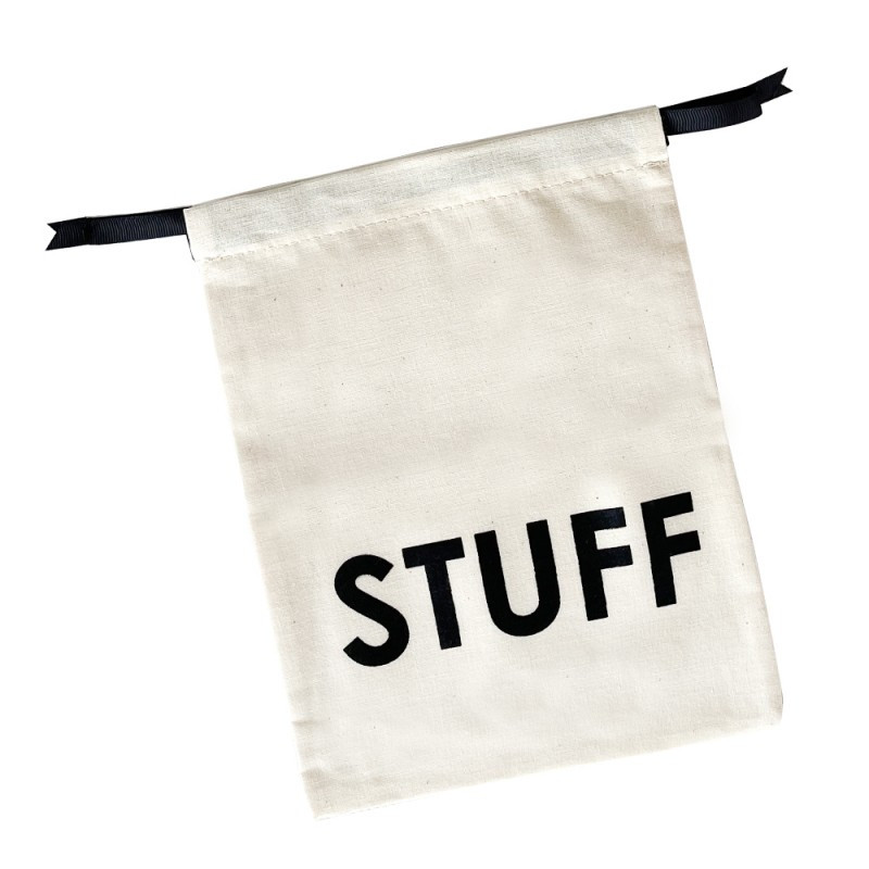 Мішечок бавовняний ORGANIZE 23х18см Stuff (світлий)