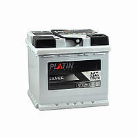 Автомобильный аккумулятор PLATIN Silver 55Ah 520A R+ (правый +) MF