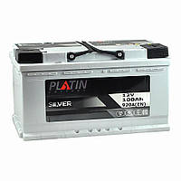 Автомобильный аккумулятор PLATIN Silver 100Ah 920A R+ (правый +) MF