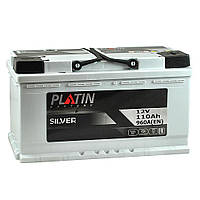 Автомобильный аккумулятор PLATIN Silver 110Ah 960A R+ (правый +) MF