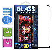 Защитное стекло Premium Glass 9D для Motorola G60 Black