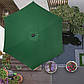 Парасоля садова стояча (для тераси, пляжу) з нахилом Springos 250 см GU0014 ., фото 2