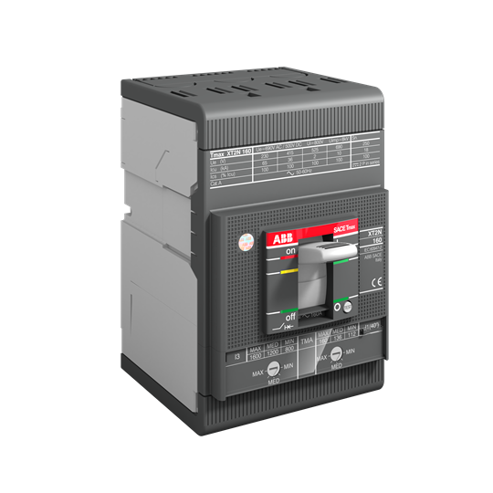 63 А 3п 36 кА автоматичний вимикач Tmax XT2N 160 Ekip LS/I In=63A 3p F F 36kA