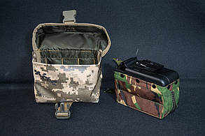 Підсумок M60/Minimi/M249 сумка нероссипайка піксель 100 патронів