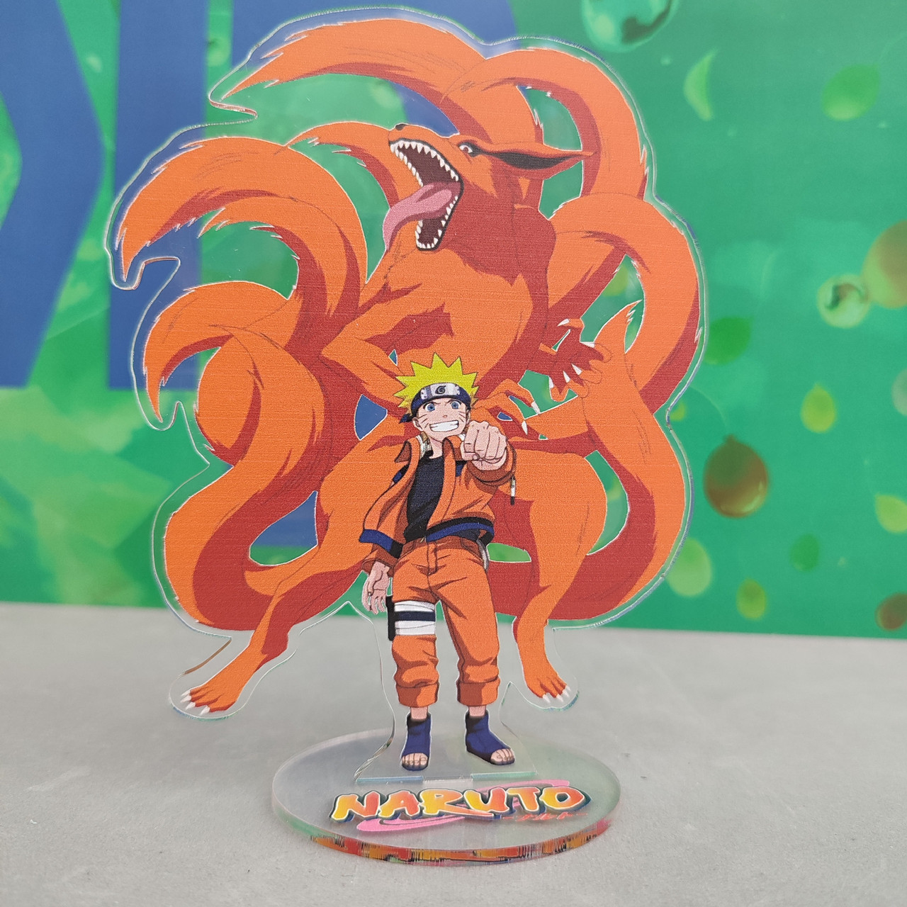 Фігурка Наруто та Курама з акрилу (15см) / Naruto