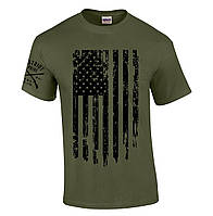 Футболка Хакі Stedman Мілітарі US Army Distressed American Flag 1121150-1