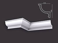 Гладкий гипсовый карниз т46