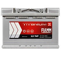 Автомобільний акумулятор FIAMM Titanium Pro 74 Ah 680А R+ (правий +) L3