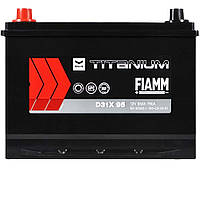 Автомобільний акумулятор FIAMM Titanium Black Asia 95 Ah 760А L+ (лівий +) D31