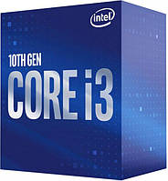 Процессор Intel Core i3-10100F BOX s1200/3.6ГгЦ/DDR4 для компьютера