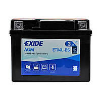 Мото аккумулятор EXIDE ETX 4L-BS EXIDE (12V, 3A)