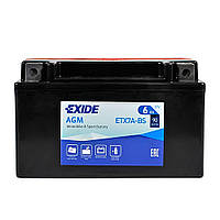 Мото аккумулятор EXIDE ETX 7A-BS EXIDE (12V, 6A)