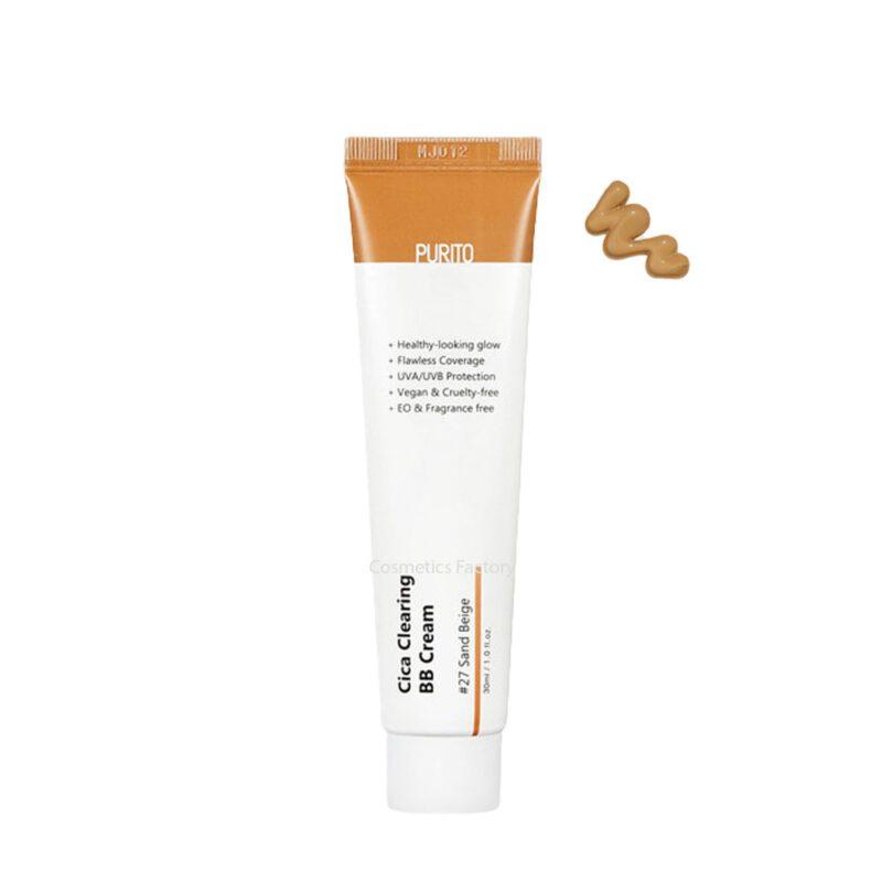 ВВ крем з екстрактом центелли Purito Seoul Cica Clearing BB Cream (№27 Sand Beige) 30 ml