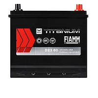 Автомобильный аккумулятор FIAMM Titanium Black Asia (D23) 60Аh 540А L+