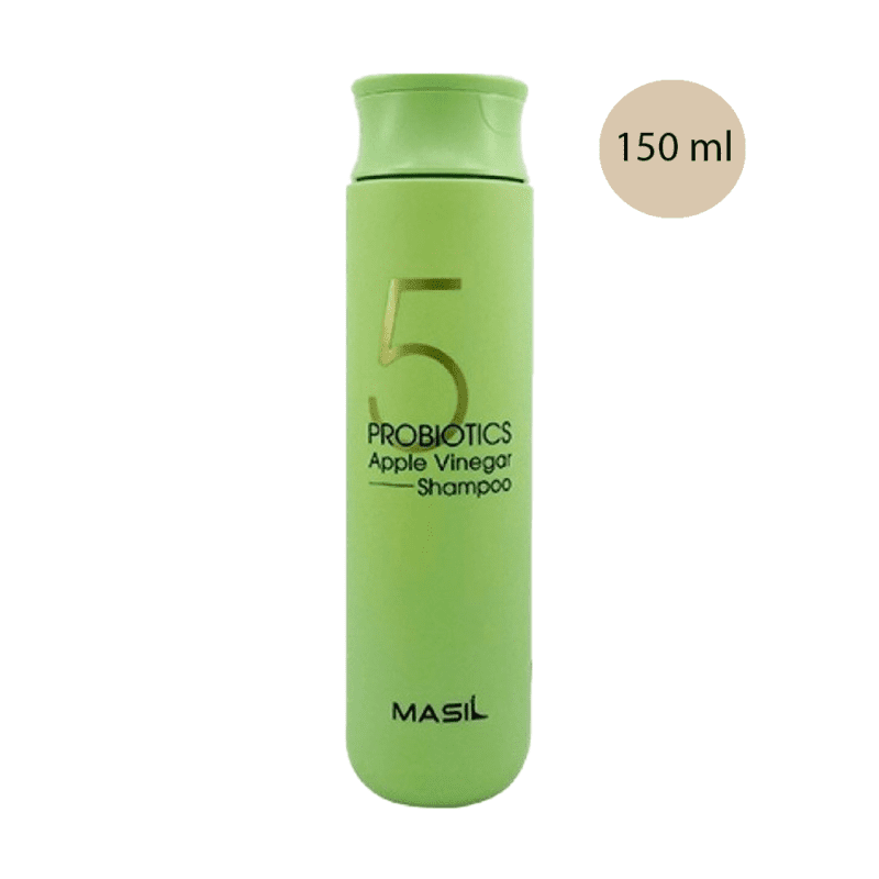 Шампунь для балансу pH шкіри голови з пробіотиками Masil 5 Probiotics Apple Vinegar Shampoo 150 ml, фото 1