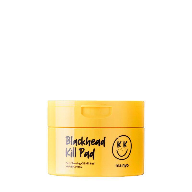 Педи гідрофільні для очищення шкіри з AHA BHA PHA кислотами Manyo Blackhead Kill Pad 50 ea