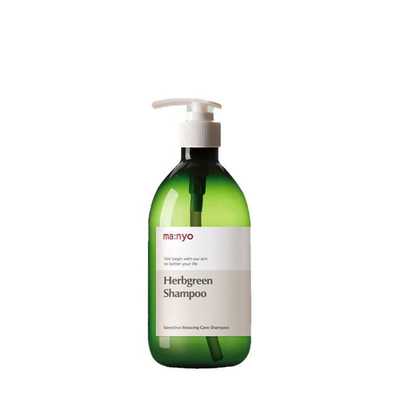 Шампунь для волосся з екстрактами трав Manyo Herbgreen Shampoo 510 ml