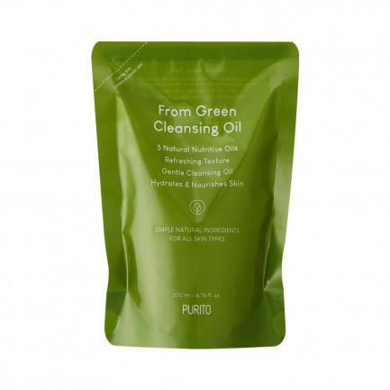 Олія гідрофільна очищаюча в одноразовій тарі для наповнення Purito From Green Cleansing Oil 200 ml