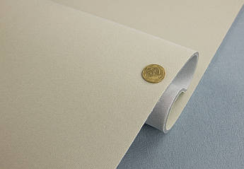 Відріз 1,3м, Автотканина стельова Lacost D54, колір кремовий на поролоні і сітці, товщ. 3мм шир. 170см, Туреччина