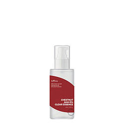 Есенція оновлююча з AHA кислотою і екстрактом каштану Isntree Chestnut AHA 8% Clear Essence 100 ml