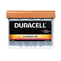 Автомобильный аккумулятор DURACELL Extreme EFB (L2) 65Ah 640A R+ (правый +)